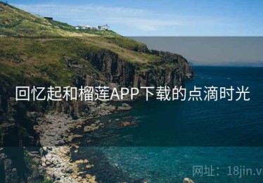 回忆起和榴莲APP下载的点滴时光