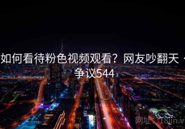 如何看待粉色视频观看？网友吵翻天 · 争议544